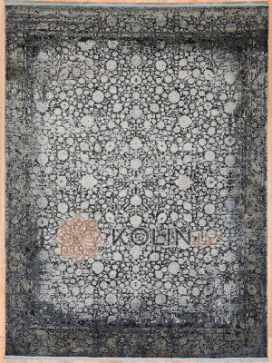 Ковер Santa Fe 6846 чёрный / антрацит