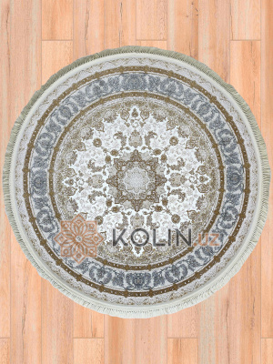 Ковер круглый Tumaris 1532 белый / серый