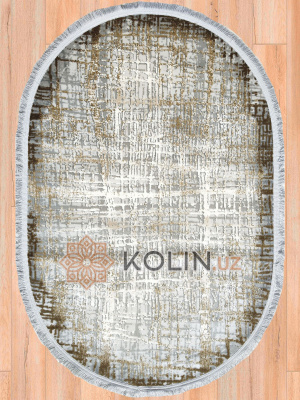 Ковер овальный Therapy 6854 бежевый / серый