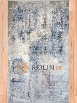 Ковер Therapy 6856 серый / голубой