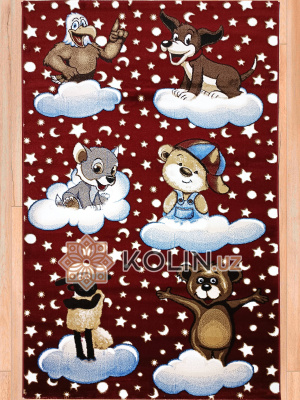 Коврик Oligarx 6518 бордовый