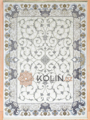 Ковер Emirkhan 7111 бежевый / белый