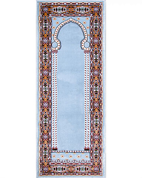 Молитвенный коврик Гулистон J020A голубой