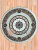 Ковер круглый Isfahan 1264 кремовый / бежевый